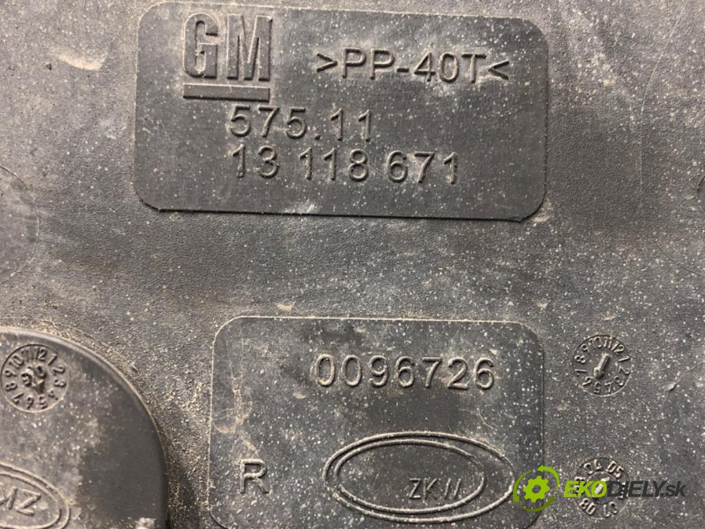 OPEL CORSA C (X01) 2000 - 2009    1.2 Twinport (F08, F68) 59 kW [80 KM] benzyna 2004 - 2009  hmlové svetlo, hmlovka pravý přední část 13118671