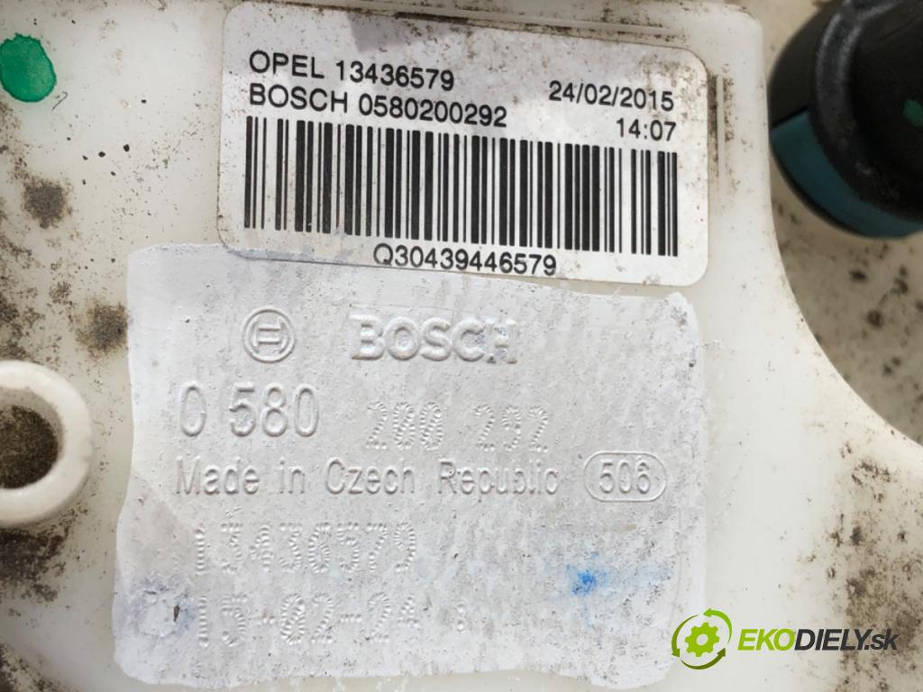 OPEL CORSA E (X15) 2014 - 2022    1.4 (08, 68) 66 kW [90 KM] benzyna 2014 - 2022  pumpa paliva 13436579