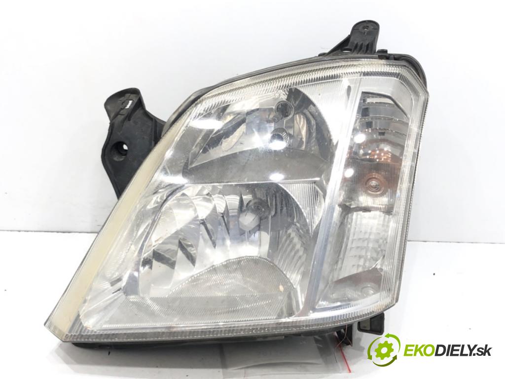 OPEL MERIVA A nadwozie wielkoprzestrzenne (MPV) (X03) 2003 - 2010    1.7 CDTI (E75) 74 kW [100 KM] olej napędowy 2003 - 2010  Svetlomet ľavy predný 93175364