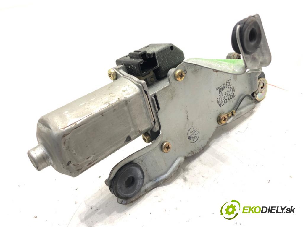 TOYOTA COROLLA (_E12_) 2001 - 2007    1.8 VVTL-i TS (ZZE123) 141 kW [192 KM] benzyna 2001 - 2007  Motor stieračov zad 85130-02020