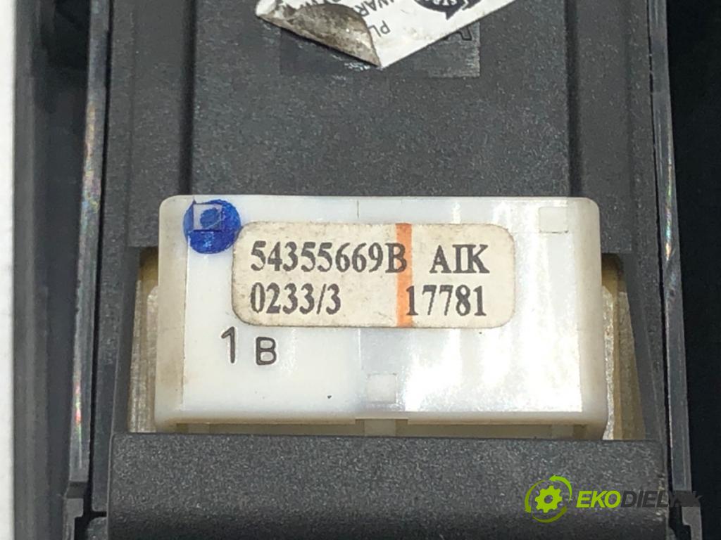 TOYOTA COROLLA (_E12_) 2001 - 2007    1.8 VVTL-i TS (ZZE123) 141 kW [192 KM] benzyna 2001 - 2007  Prepínač okien 54035093 (Prepínače, spínače, tlačidlá a ovládače kúrenia)