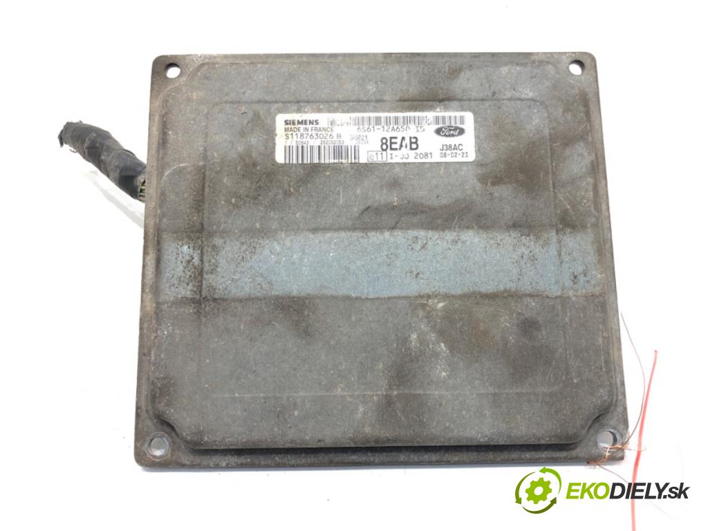 FORD FIESTA V (JH_, JD_) 2001 - 2014    1.3 51 kW [69 KM] benzyna 2001 - 2008  riadiaca jednotka Motor 6S61-12A650-TB (Riadiace jednotky)