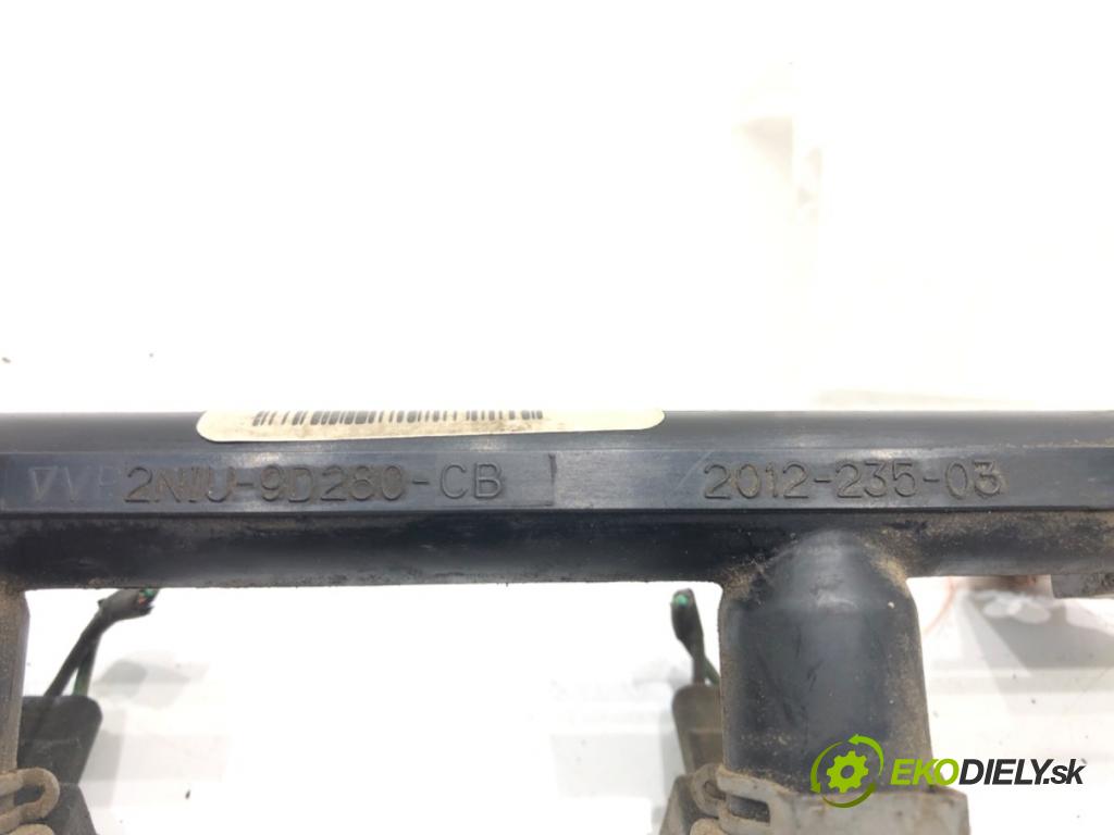 FORD FIESTA V (JH_, JD_) 2001 - 2014    1.3 51 kW [69 KM] benzyna 2001 - 2008  Lišta vstrekovacia 2N1U-9D280-CB (Vstrekovacie lišty)