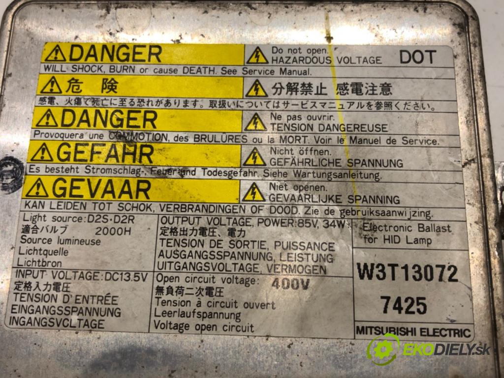 HONDA ACCORD VII Tourer (CM, CN) 2003 - 2008    2.0 (CM1) 114 kW [155 KM] benzyna 2003 - 2008  Menič XENON W3T13072 (Riadiace jednotky xenónu)