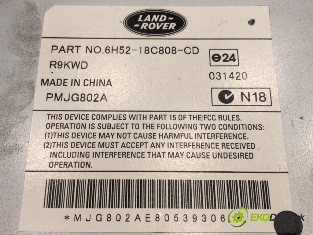 JAGUAR XF I (X250) 2008 - 2015    2.7 D 152 kW [207 KM] olej napędowy 2008 - 2015  Zosilňovač 6H52-18C808-CD (Zosilňovače)