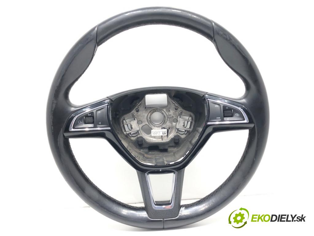 SKODA OCTAVIA III (5E3, NL3, NR3) 2012 - 2022    1.6 TDI 85 kW [115 KM] olej napędowy 2017 - 2022  Volant 5E0419091BQ (Volanty)