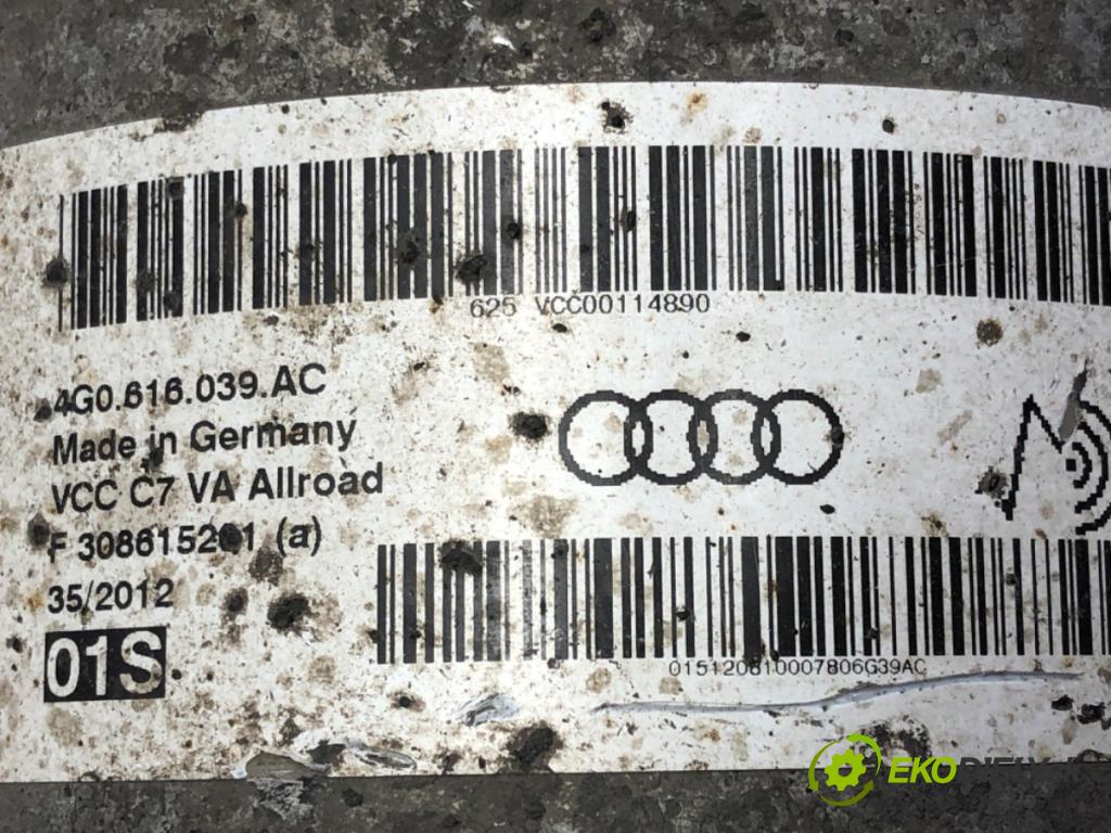 AUDI A6 C7 Avant (4G5, 4GD) 2011 - 2018    3.0 TDI quattro 230 kW [313 KM] olej napędowy 2011 - 2018  Tlmič pravy predný 4G0616039AC
