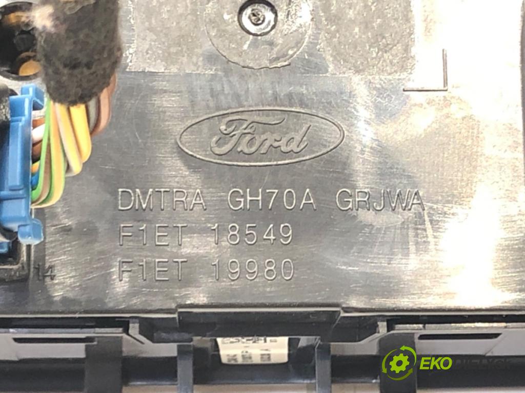 FORD FOCUS III Turnier 2010 - 2022    1.6 TDCi 70 kW [95 KM] olej napędowy 2010 - 2022  Panel ovládania kúrenia F1ET18549 (Prepínače, spínače, tlačidlá a ovládače kúrenia)