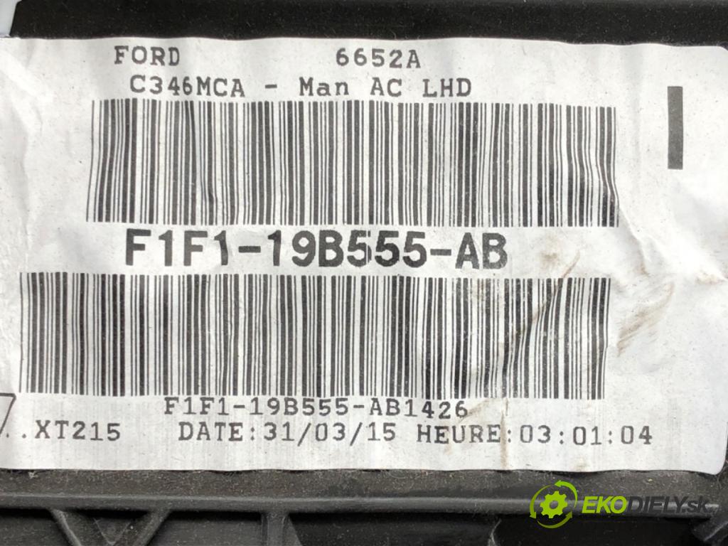FORD FOCUS III Turnier 2010 - 2022    1.6 TDCi 70 kW [95 KM] olej napędowy 2010 - 2022  Výhrevné teleso, radiátor kúrenia KOMBAJN F1F1-19B555-AB