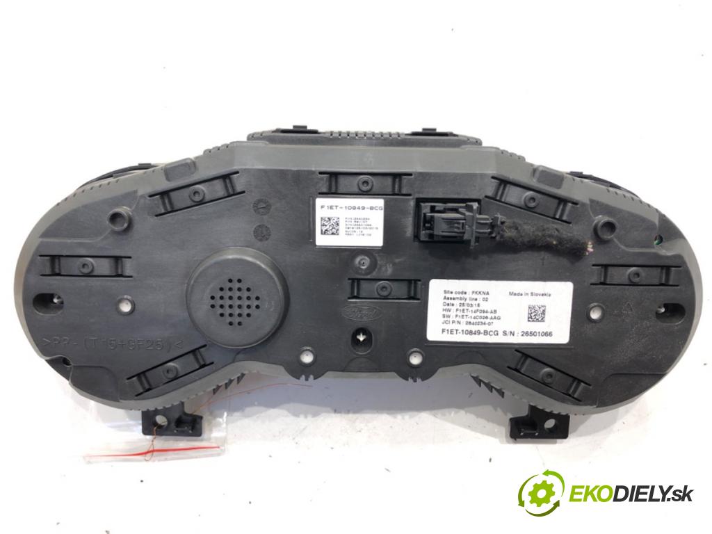 FORD FOCUS III Turnier 2010 - 2022    1.6 TDCi 70 kW [95 KM] olej napędowy 2010 - 2022  Prístrojovka F1ET-10849-BCG (Prístrojové dosky, displeje)