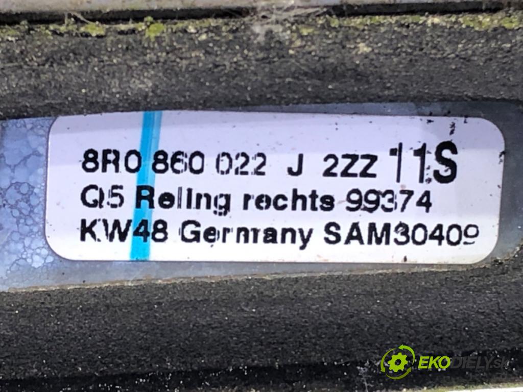 AUDI Q5 (8RB) 2008 - 2017    3.0 TDI quattro 180 kW [245 KM] olej napędowy 2012 - 2017  zábradlí: STŘECHA 8R0860022J