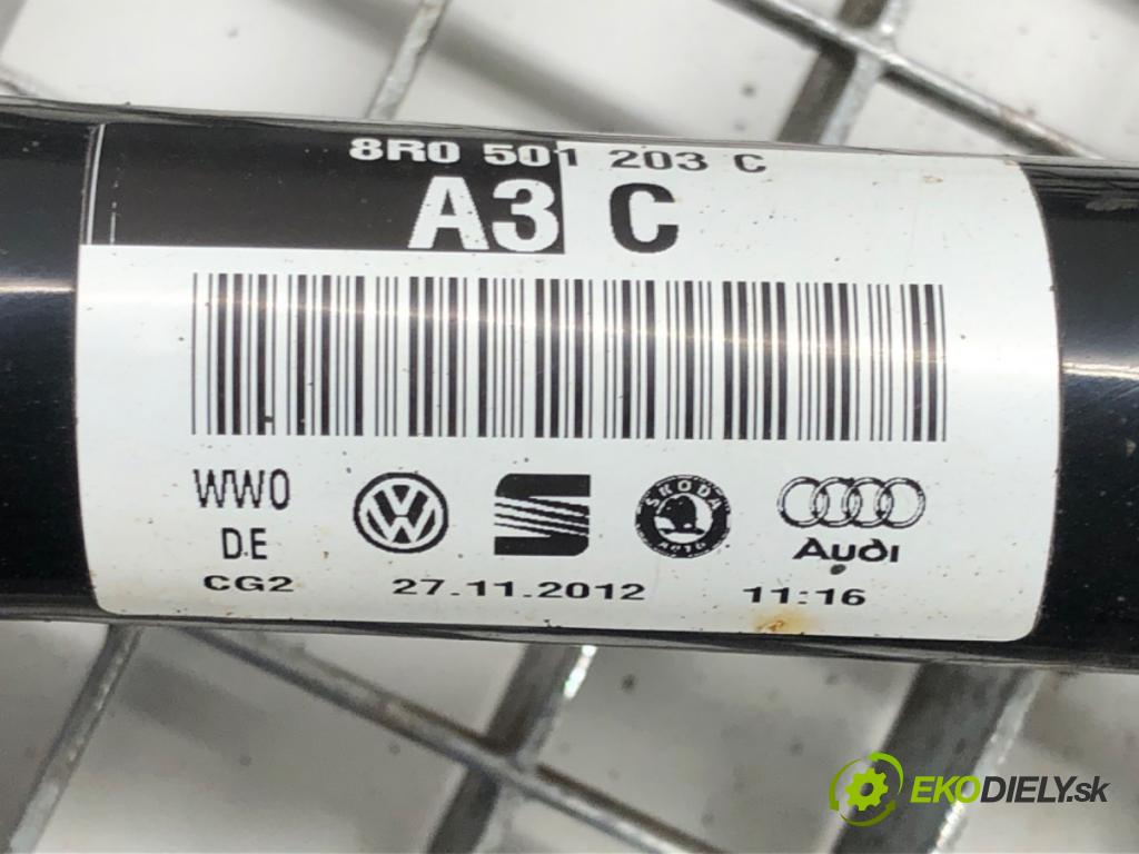 AUDI Q5 (8RB) 2008 - 2017    3.0 TDI quattro 180 kW [245 KM] olej napędowy 2012 - 2017  Poloos ľavy zad 8R0501203C