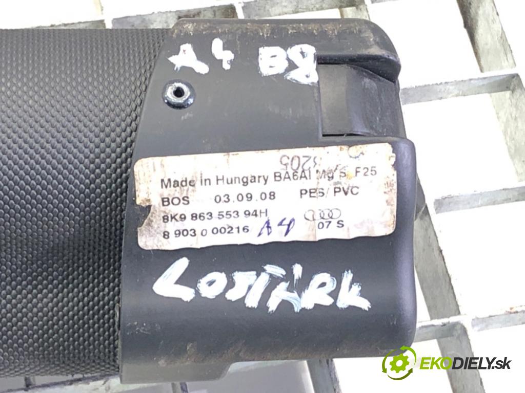 AUDI A4 B8 Avant (8K5) 2007 - 2015    ---  Roleta 8K9863553 (Rolety kufra)