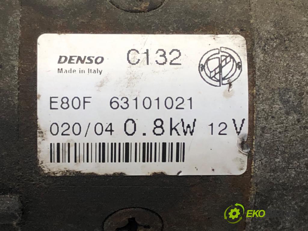 FIAT PANDA (169_) 2003 - 2022    1.1 (169.AXA1A) 40 kW [54 KM] benzyna 2003 - 2022  Štartér 63101021 (Štartéry)