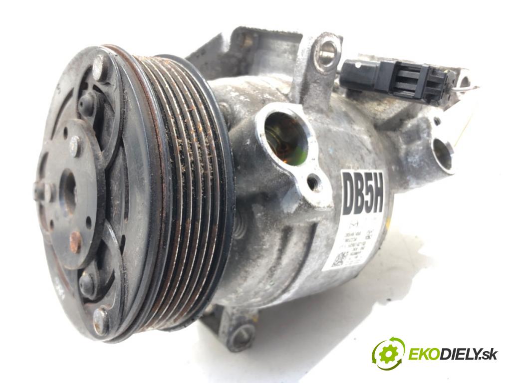 MAZDA 2 (DL, DJ) 2014 - 2022    1.5 SKYACTIV-G 66 kW [90 KM] benzyna 2014 - 2017  kompresor klimatizace DB5H61450 (Kompresory)