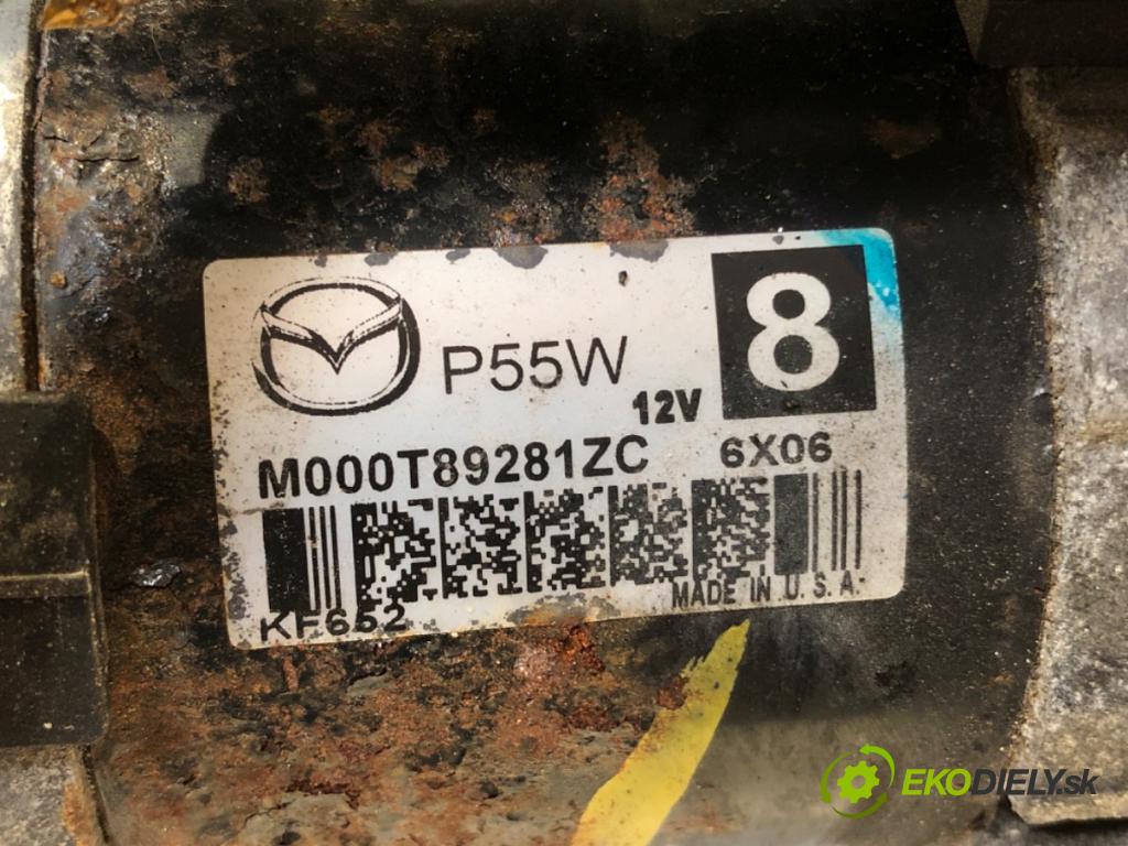 MAZDA 2 (DL, DJ) 2014 - 2022    1.5 SKYACTIV-G 66 kW [90 KM] benzyna 2014 - 2017  Štartér M000T89281ZC (Štartéry)