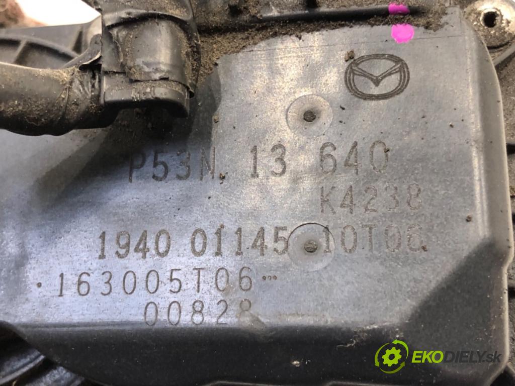 MAZDA 2 (DL, DJ) 2014 - 2022    1.5 SKYACTIV-G 66 kW [90 KM] benzyna 2014 - 2017  Škrtiaca klapka P53N13640 (Škrtiace klapky)