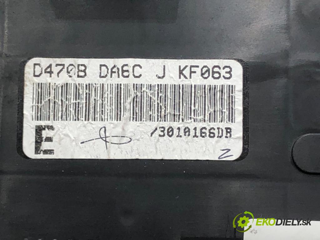 MAZDA 2 (DL, DJ) 2014 - 2022    1.5 SKYACTIV-G 66 kW [90 KM] benzyna 2014 - 2017  Prístrojovka  (Prístrojové dosky, displeje)