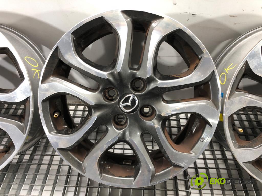 MAZDA 2 DL liftback 2016 66 kW 1.5 SKYACTIV-G 1496 disky hliníkové 16 5.5J: 4X100 ET 49 stred CENTR. 54 9965445560 9965425560