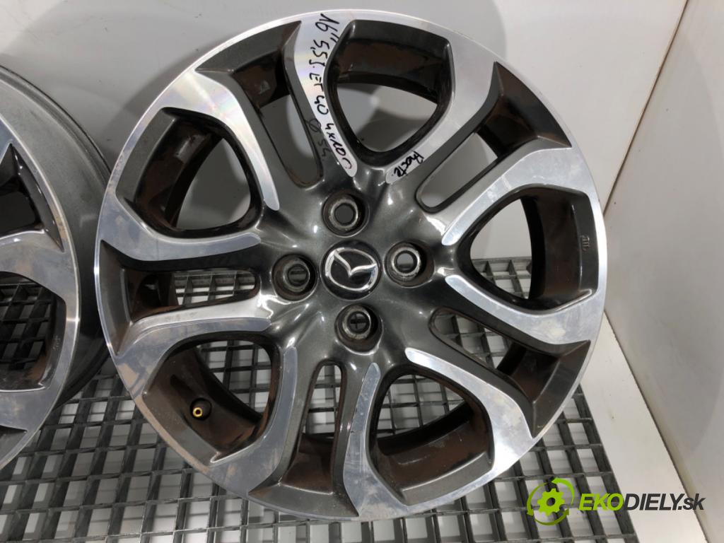 MAZDA 2 DL liftback 2016 66 kW 1.5 SKYACTIV-G 1496 disky hliníkové 16 5.5J: 4X100 ET 49 stred CENTR. 54 9965445560 9965425560