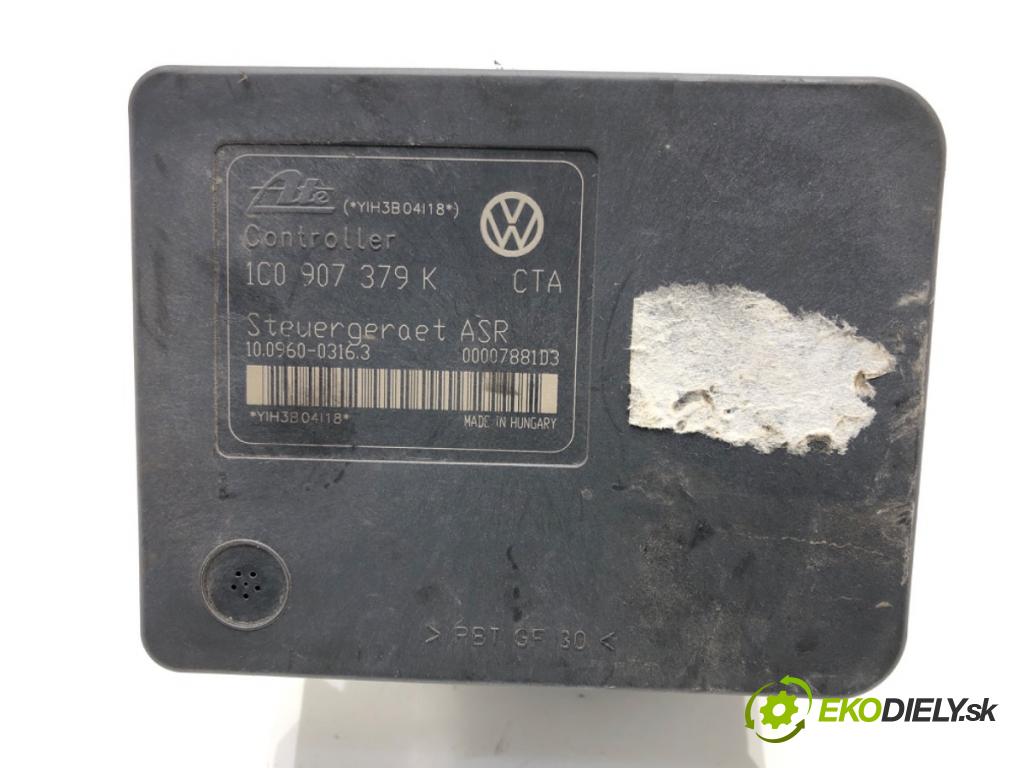 SEAT LEON (1M1) 1999 - 2006    1.6 16 V 77 kW [105 KM] benzyna 2000 - 2006  Pumpa ABS 1C0907379K (Pumpy ABS)