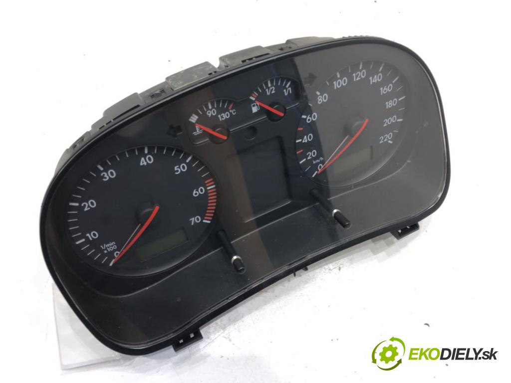 VW GOLF IV (1J1) 1997 - 2008    1.4 16V 55 kW [75 KM] benzyna 1997 - 2004  prístrojovka 1J0919880 (Přístrojové desky, displeje)