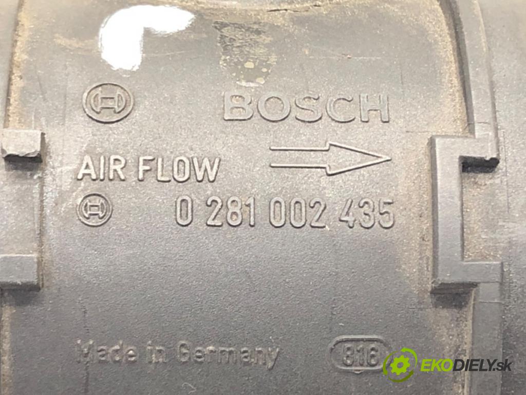 PORSCHE CAYENNE (9PA) 2002 - 2010    S 4.5 250 kW [340 KM] benzyna 2002 - 2007  Váha vzduchu 0281002435 (Váhy vzduchu)