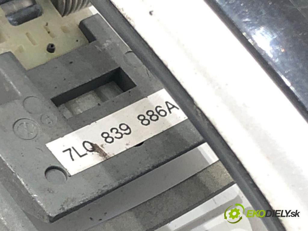 PORSCHE CAYENNE (9PA) 2002 - 2010    S 4.5 250 kW [340 KM] benzyna 2002 - 2007  Kľučka vonkajšia pravy zad 7L0839886A