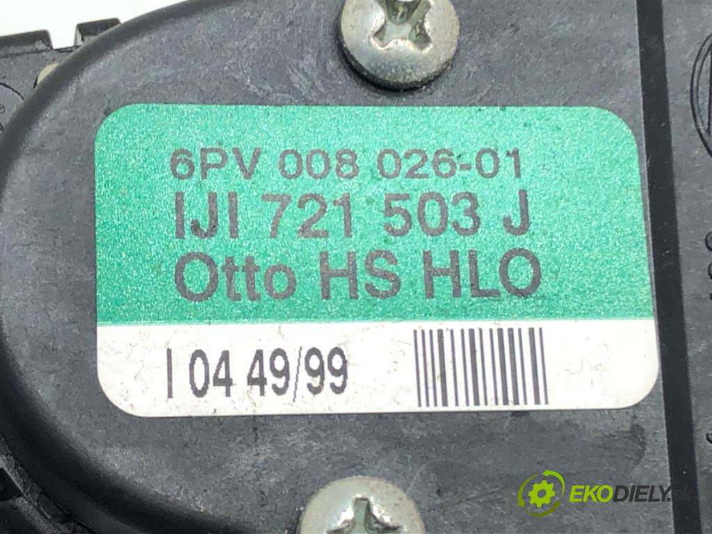 AUDI A3 (8L1) 1996 - 2006    1.8 92 kW [125 KM] benzyna 1996 - 2003  Potenciometer plynu IJI721503J (Pedále)