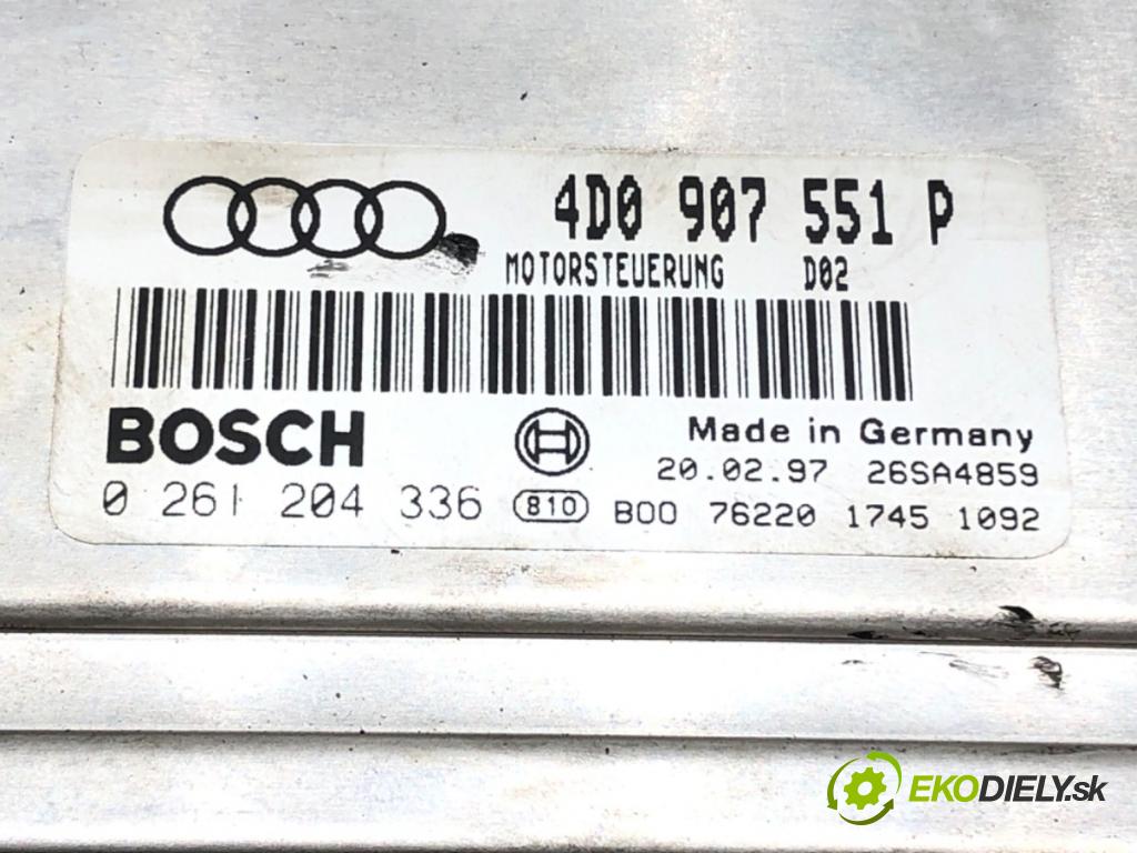 AUDI A6 C5 (4B2) 1997 - 2005    2.8 142 kW [193 KM] benzyna 1997 - 2005  riadiaca jednotka Motor 4D0907551P (Riadiace jednotky)