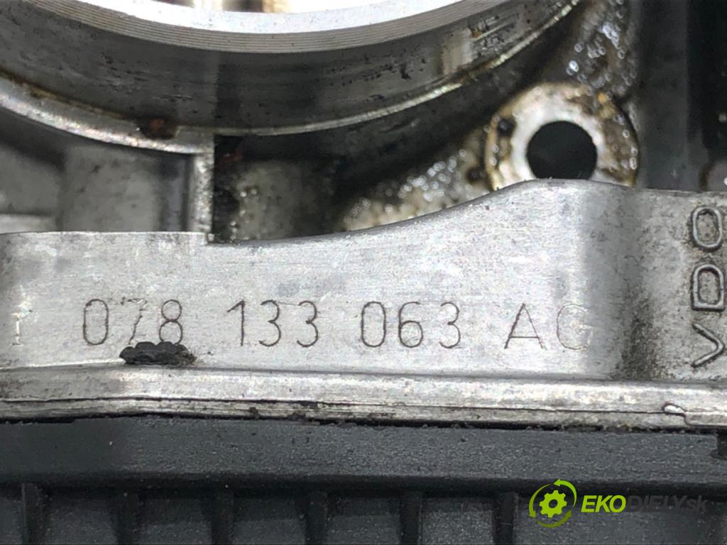 AUDI A6 C5 (4B2) 1997 - 2005    2.8 142 kW [193 KM] benzyna 1997 - 2005  Škrtiaca klapka 078133063AG (Škrtiace klapky)