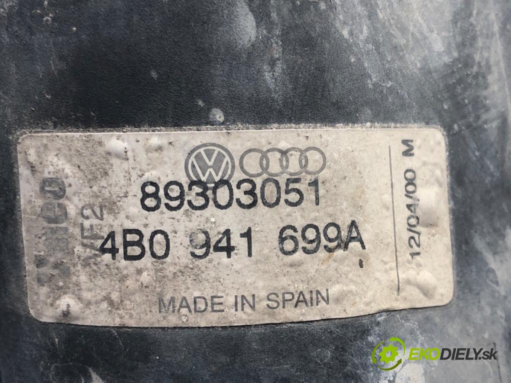 AUDI A6 C5 (4B2) 1997 - 2005    1.9 TDI 81 kW [110 KM] olej napędowy 1997 - 2000  hmlové svetlo, hmlovka levý přední část 4B0941699A