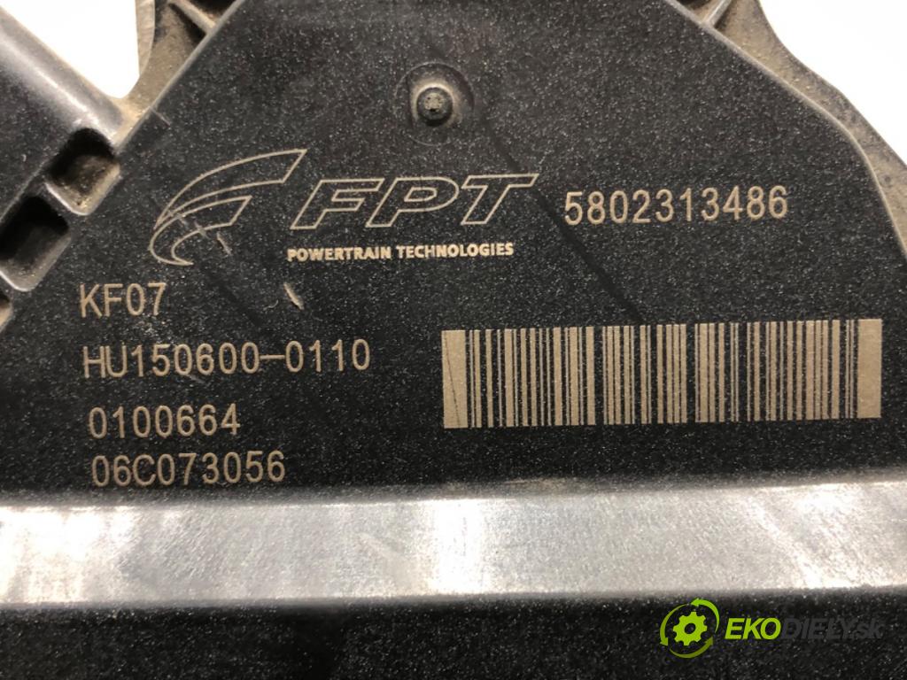 FIAT DUCATO Autobus (250_) 2006 - 2022    130 Multijet 2,3 D 96 kW [131 KM] olej napędowy 2011 - 2022  Škrtiaca klapka 5802313486 (Škrtiace klapky)