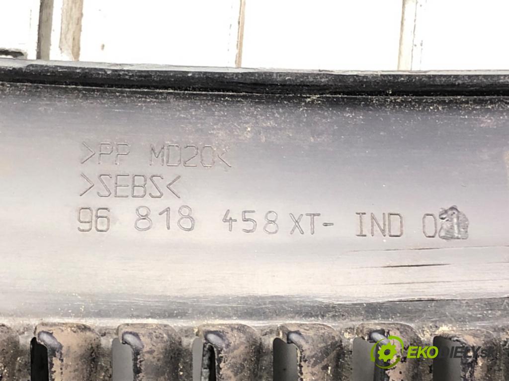 PEUGEOT 207 (WA_, WC_) 2006 - 2015    1.4 54 kW [73 KM] benzyna 2006 - 2013  Torpédo, plast pod čelné okno 96818458XT (Torpéda)