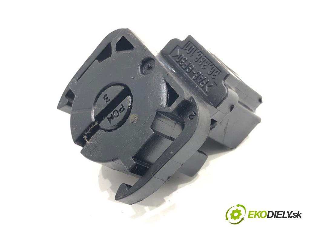 PEUGEOT 207 (WA_, WC_) 2006 - 2015    1.4 54 kW [73 KM] benzyna 2006 - 2013  Kocka, vložka spínacej skrinky 36388101 (Spínacie skrinky a kľúče)