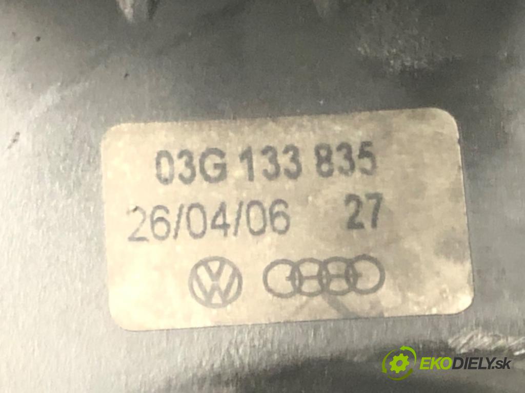 AUDI A4 B7 Avant (8ED) 2004 - 2008    2.0 96 kW [130 KM] benzyna 2004 - 2008  Obal filtra vzduchu 03G133835 (Obaly filtrov vzduchu)