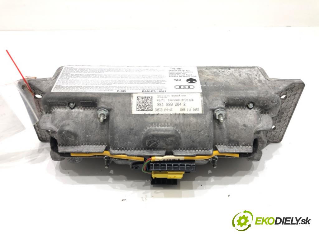 AUDI A4 B7 Avant (8ED) 2004 - 2008    2.0 96 kW [130 KM] benzyna 2004 - 2008  AirBag spolujazdca 8E1880204B (Airbagy)