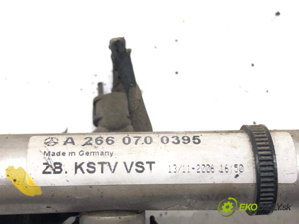 MERCEDES-BENZ KLASA A (W169) 2004 - 2012    A 150 (169.031, 169.331) 70 kW [95 KM] benzyna 2004 - 2012  Lišta vstrekovacia A2660700395 (Vstrekovacie lišty)