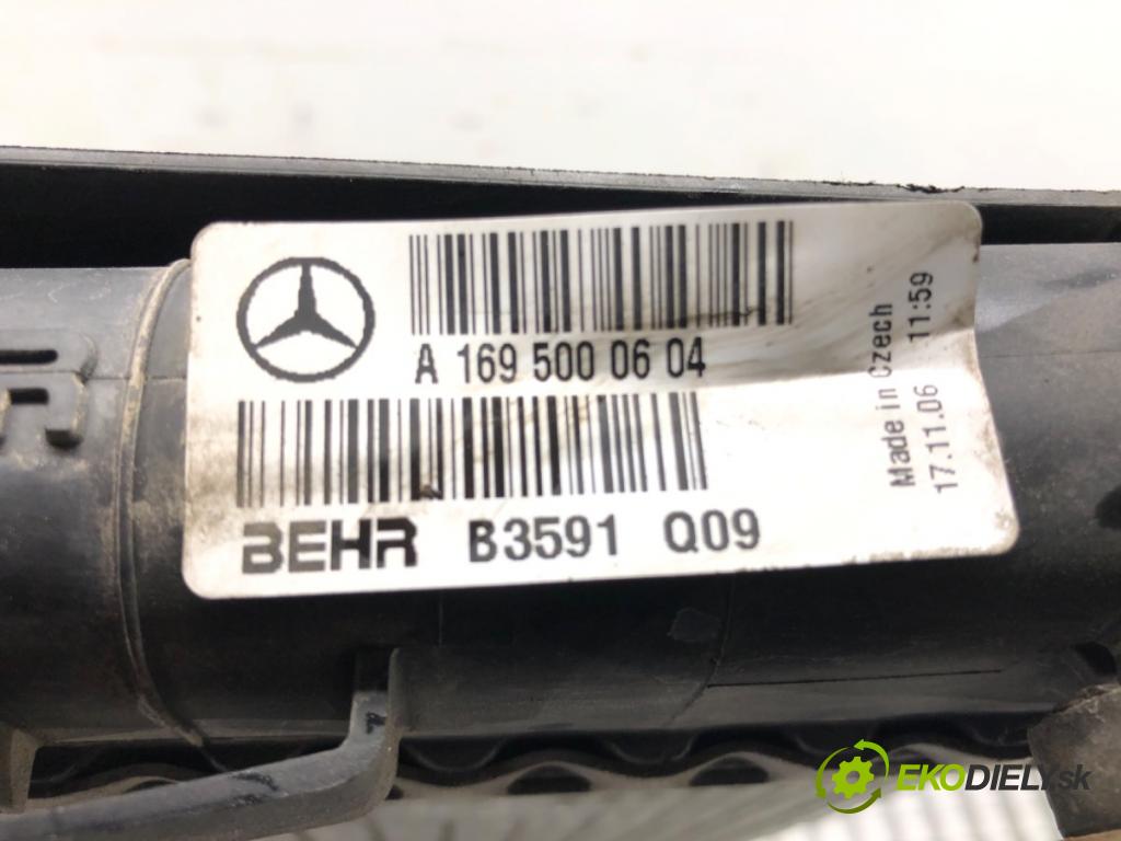 MERCEDES-BENZ KLASA A (W169) 2004 - 2012    A 150 (169.031, 169.331) 70 kW [95 KM] benzyna 2004 - 2012  chladič vody A1695000604 (Chladiče vody)