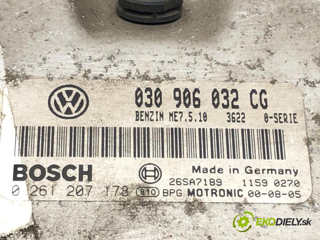 VW POLO (6N2) 1999 - 2001    1.4 44 kW [60 KM] benzyna 1999 - 2001  riadiaca jednotka Motor 030906032CG (Riadiace jednotky)