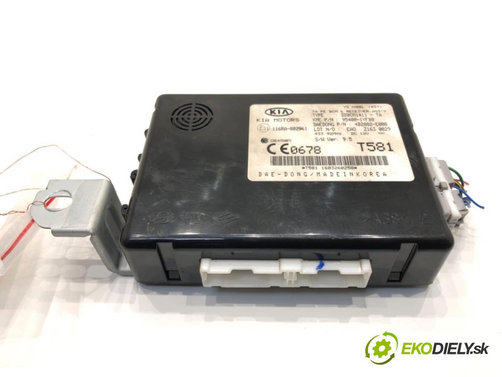 KIA PICANTO II (TA) 2011 - 2017    1.0 51 kW [69 KM] benzyna 2011 - 2017  Modul komfortu 95400-1YFB0 (Moduly komfortu)
