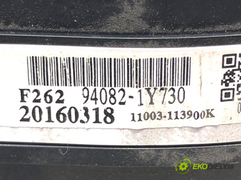 KIA PICANTO II (TA) 2011 - 2017    1.0 51 kW [69 KM] benzyna 2011 - 2017  Prístrojovka 94082-1Y730 (Prístrojové dosky, displeje)