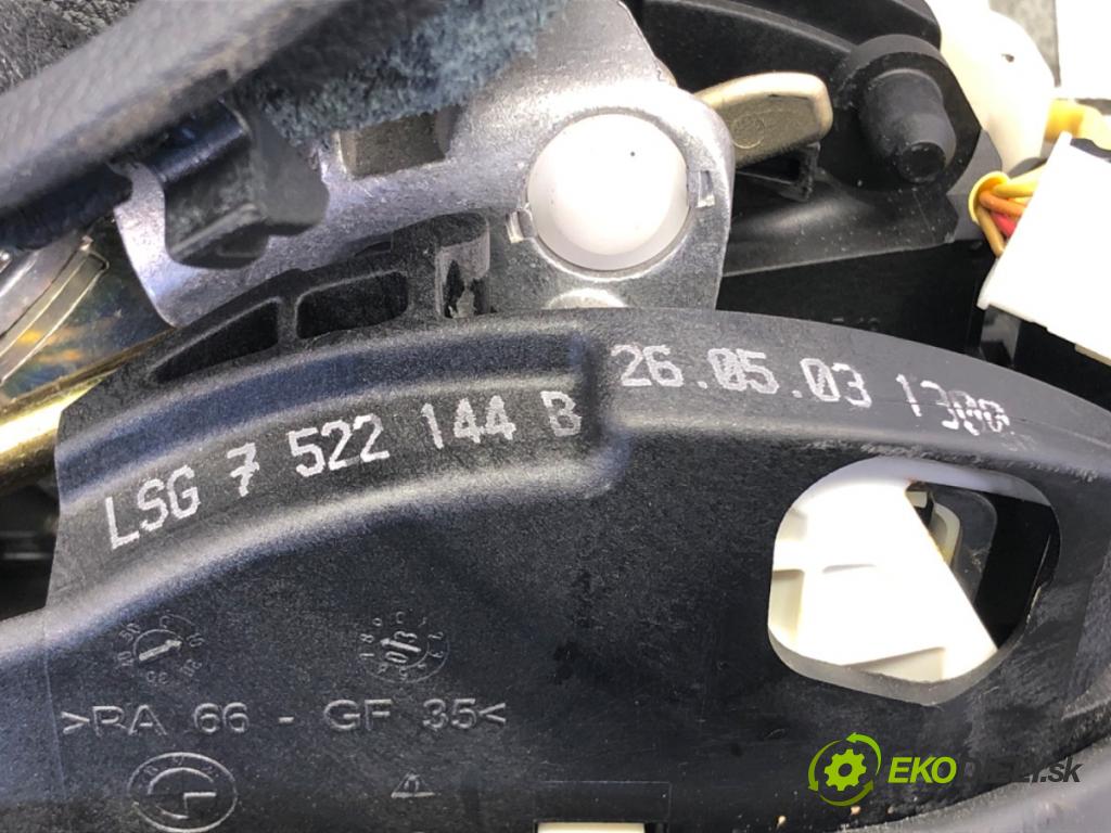 BMW 5 (E60) 2001 - 2010    530 d 160 kW [218 KM] olej napędowy 2002 - 2005  Kulisa LSG7522144B (Rýchlostné páky / kulisy)