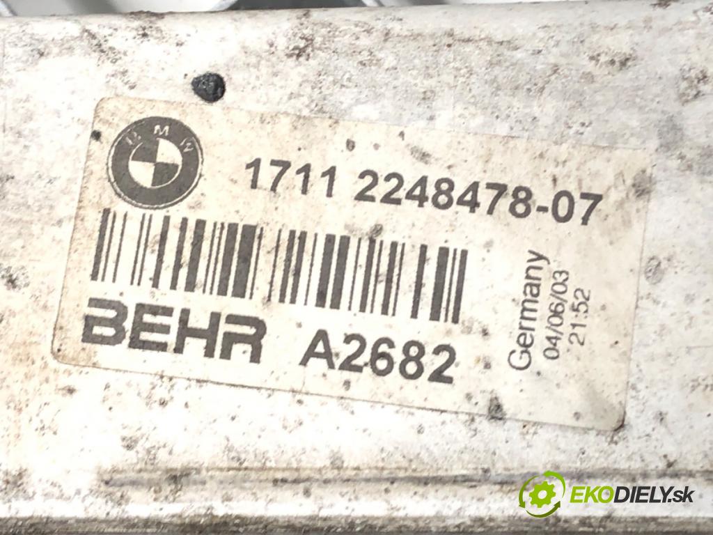 BMW 5 (E60) 2001 - 2010    530 d 160 kW [218 KM] olej napędowy 2002 - 2005  Chladič vody 2248478 (Chladiče vody)