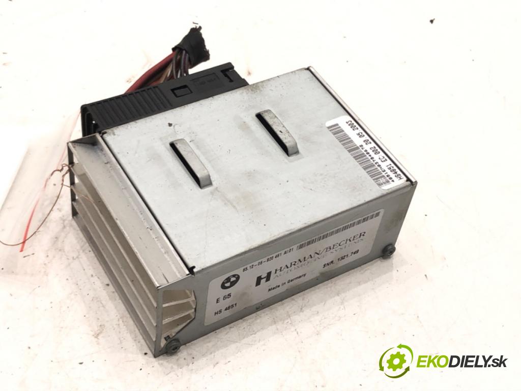 BMW 5 (E60) 2001 - 2010    530 d 160 kW [218 KM] olej napędowy 2002 - 2005  Zosilňovač 6512-06-920461 (Zosilňovače)