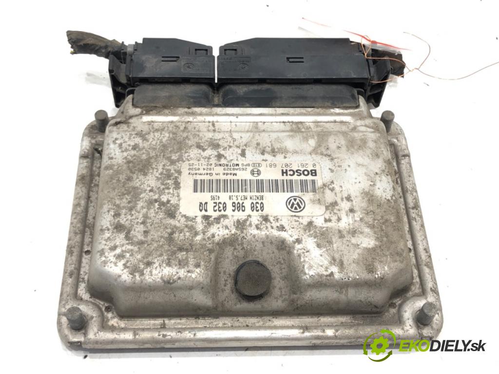 VW LUPO I (6X1, 6E1) 1998 - 2005    1.4 44 kW [60 KM] benzyna 2000 - 2005  riadiaca jednotka Motor 030906032DQ (Riadiace jednotky)