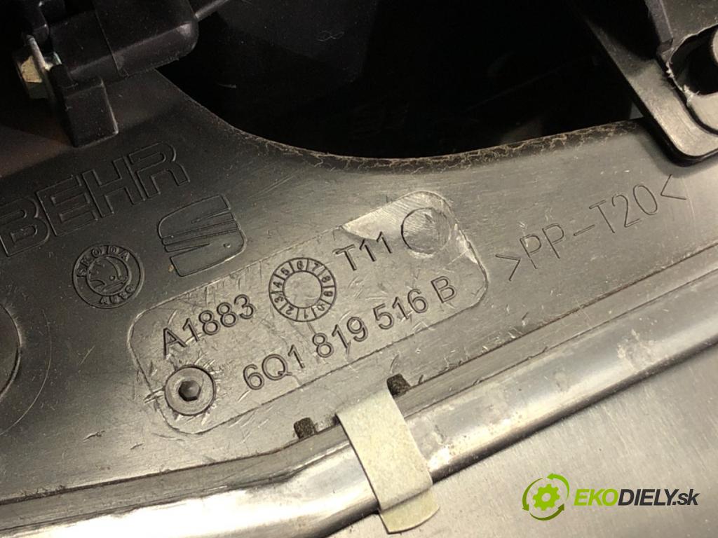 SKODA FABIA III (NJ3) 2014 - 2022    1.0 55 kW [75 KM] benzyna 2014 - 2022  topné těleso radiátor topení komplet KOMBAJN 6Q1819516B (Radiátory topení)