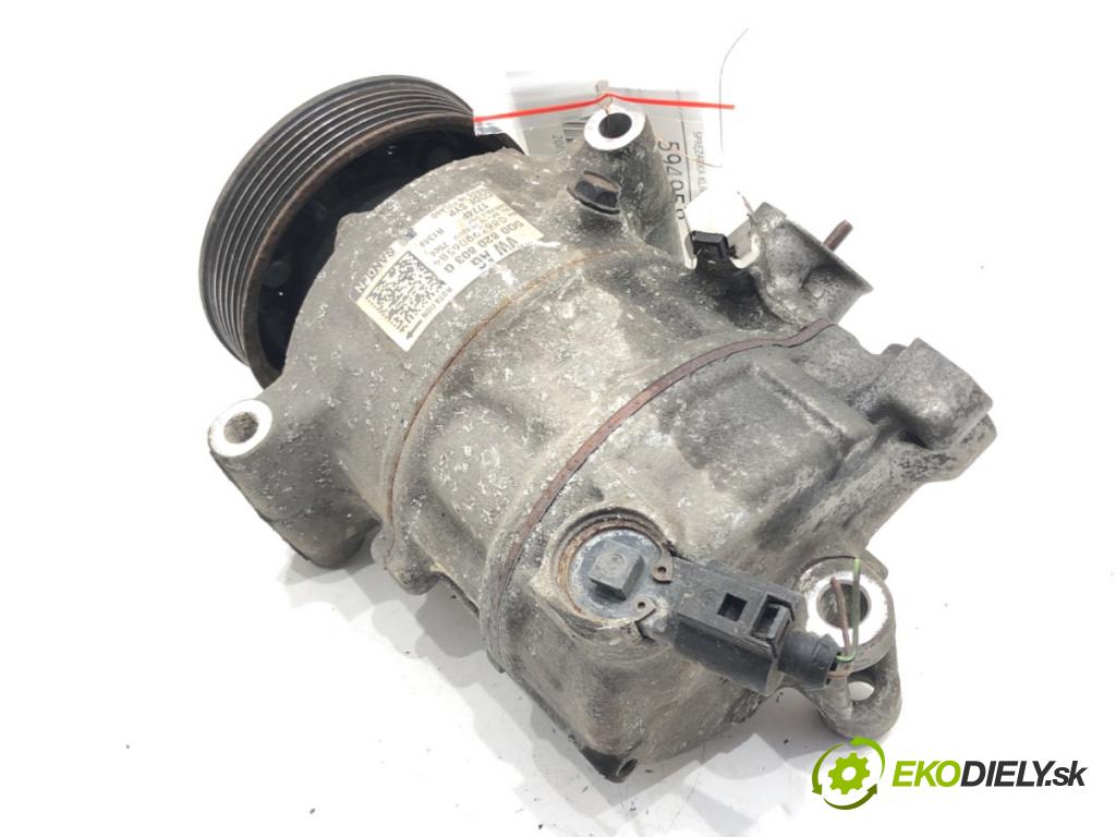 SKODA FABIA III (NJ3) 2014 - 2022    1.0 55 kW [75 KM] benzyna 2014 - 2022  kompresor klimatizace 5Q0820803G (Kompresory)