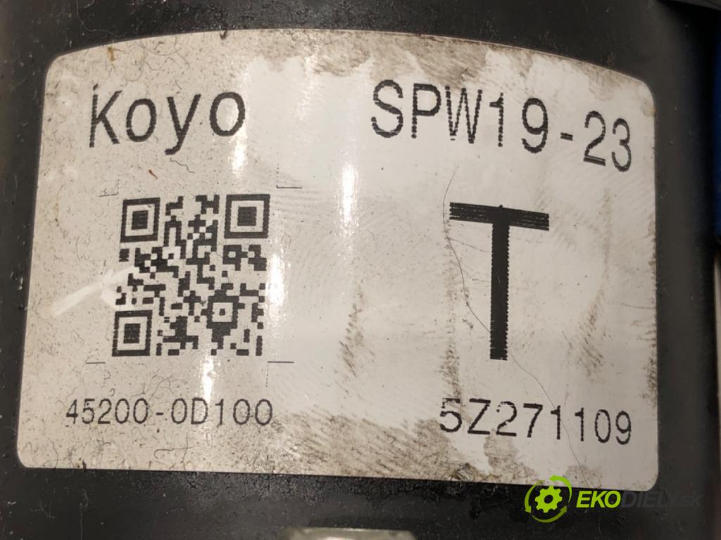TOYOTA YARIS (_P9_) 2005 - 2014    1.3 VVT-i (SCP90_) 64 kW [87 KM] benzyna 2005 - 2010  Pumpa servočerpadlo 45200-0D100 (Servočerpadlá, pumpy riadenia)