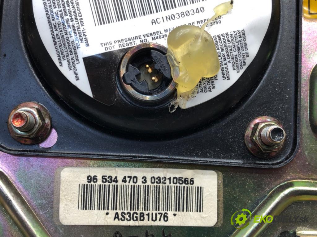 CHEVROLET AVEO / KALOS liftback (T200) 2003 - 2008    1.2 53 kW [72 KM] benzyna 2004 - 2008  AirBag volantu 96534470 (Airbagy)